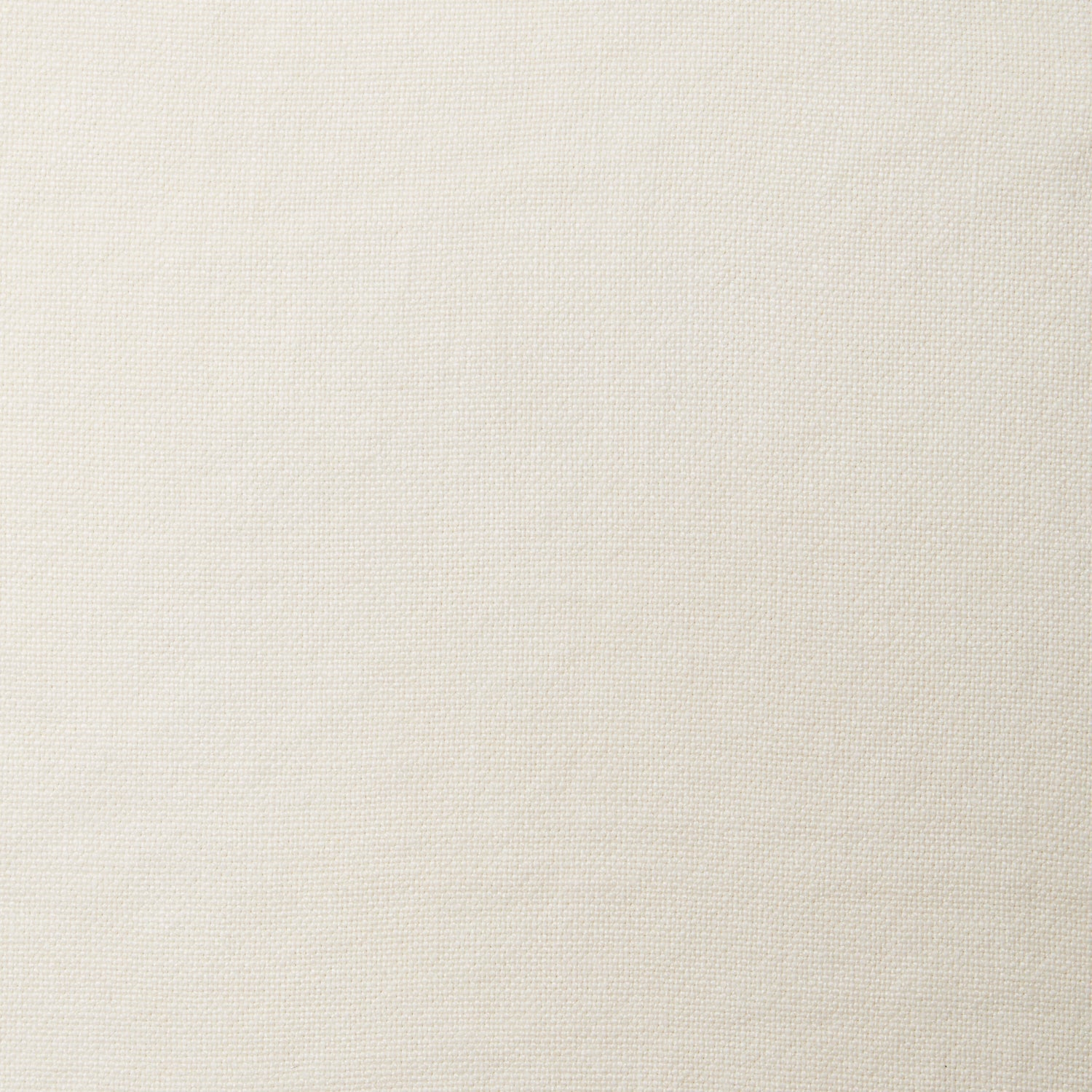 A swatch of old-world linen fabric in a solid white color.