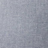 A swatch of blended linen fabric in a mottled light navy color.