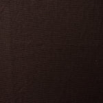 A swatch of blended linen fabric in a solid espresso brown color.