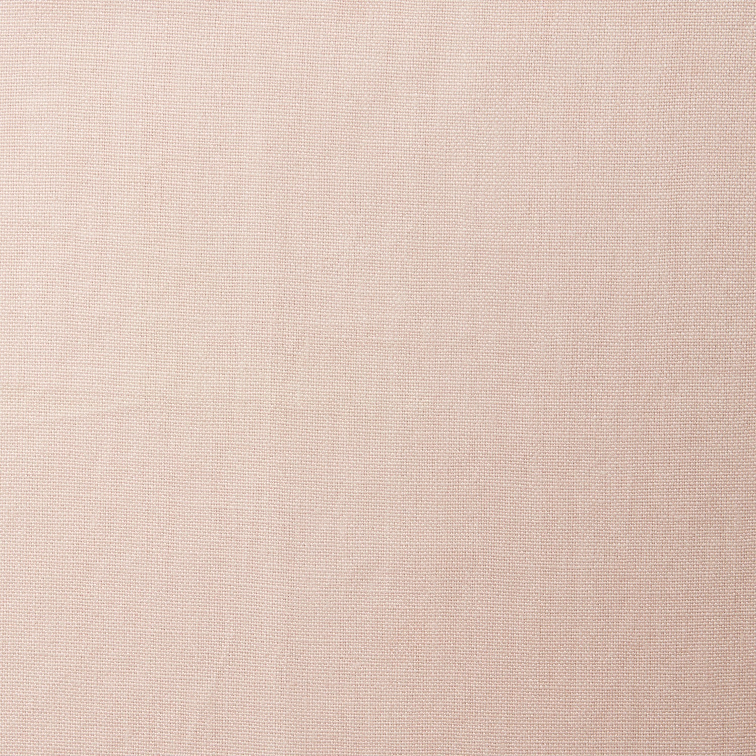 A swatch of blended linen fabric in a solid pale pink color.