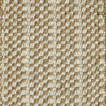  Broadloom carpet in a small scale plaid in tan and cream.