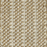  Broadloom carpet in a small scale plaid in tan and cream.