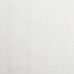 A swatch of sheer linen fabric in a cream color with a subtle striped pattern.