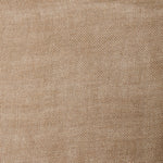 A swatch of open-weave sheer interior fabric in a tan color.