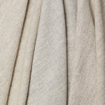 All three colors of the Normandy Fabric shown draped to show the subtle color differences
