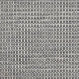 Textured handwoven carpet in charcoal grey