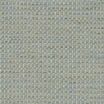 Textured handwoven carpet in pale aqua