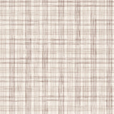 Wallpaper with watercolor plaid pattern in shades of brown.