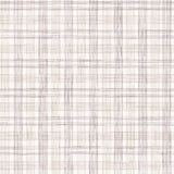 Wallpaper with watercolor plaid pattern in shades of mauve. 