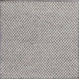 Textured rug with a herringbone pattern in white and light purple