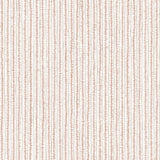 Wallpaper with hand drawn ticking stripe in brown and grey. 