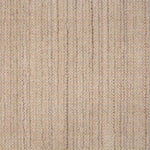 Broadloom carpet in textural stripe in cream and grey. 