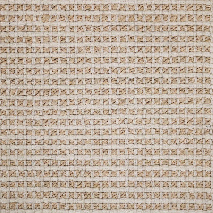 Broadloom carpet swatch textured design in cream