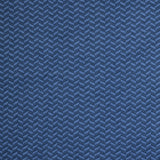 Herringbone woven fabric in blue.