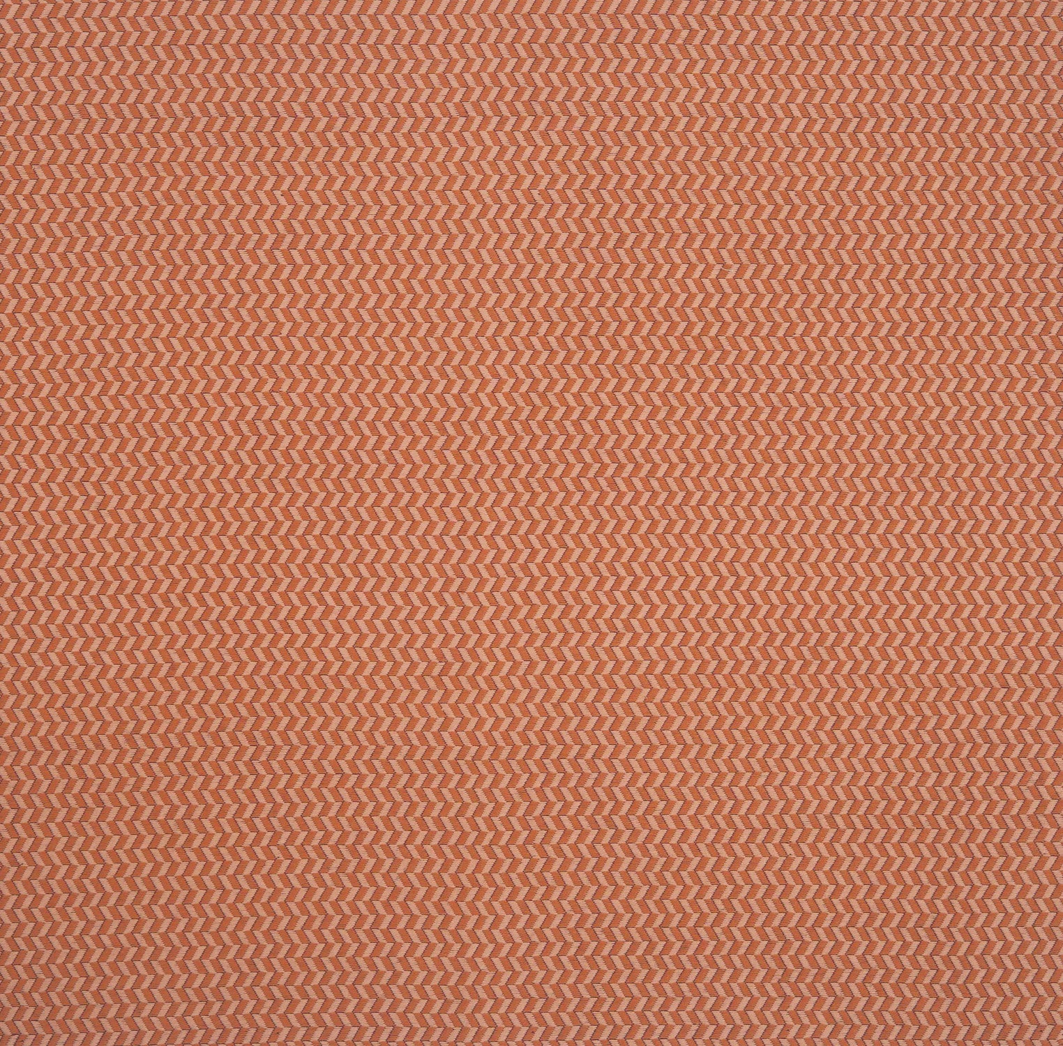 Herringbone woven fabric in warm brown