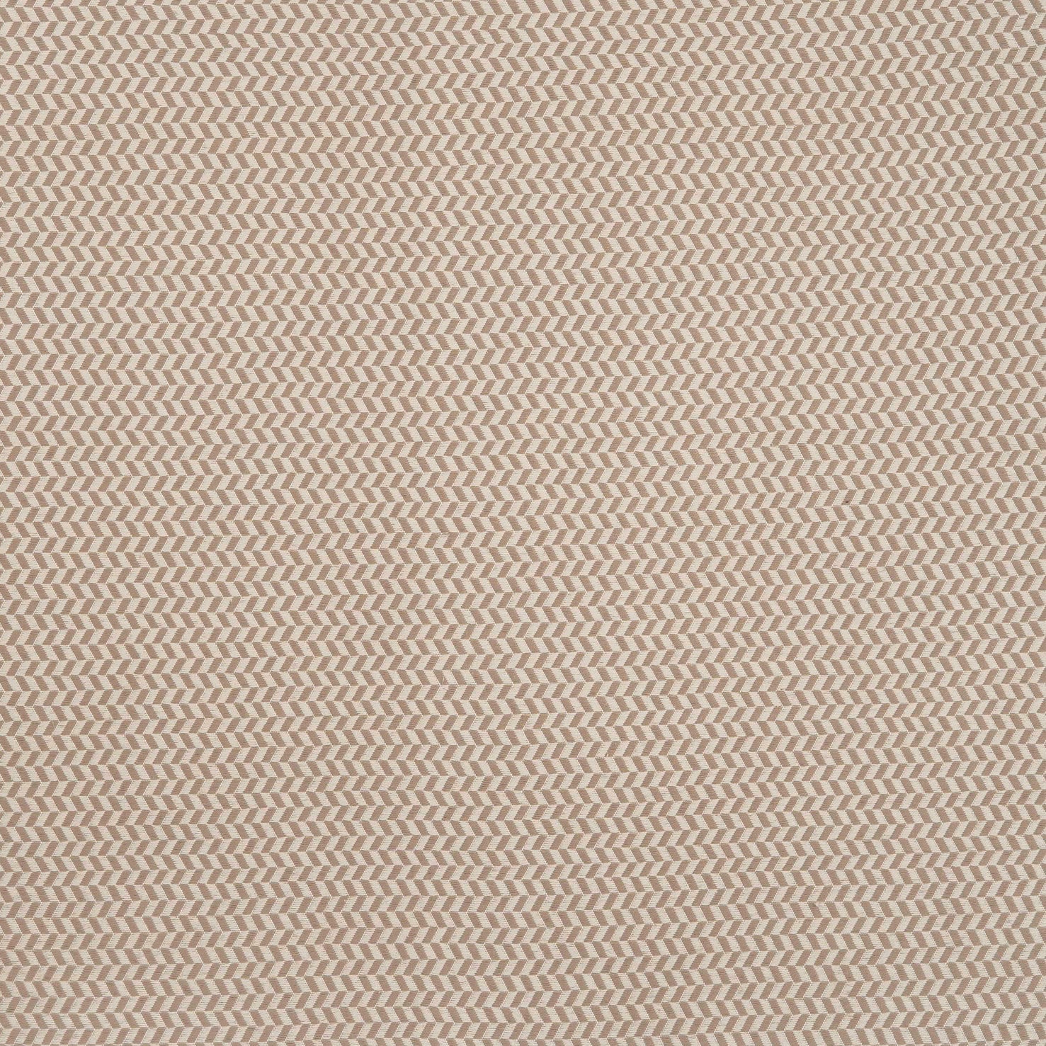 Herringbone woven fabric in shades of beige.