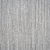 Broadloom carpet swatch in a textural pattern in a light grey design