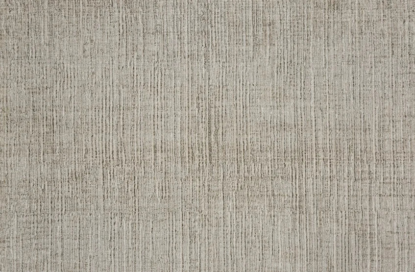 Broadloom carpet swatch in a stripe pattern in a moss grey design