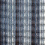 Broadloom carpet swatch striped design in blue brown