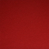 Striped Herringbone flatweave runner in red