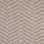 Striped Herringbone flatweave runner in grey