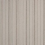 Striped flatweave runner in cream and grey