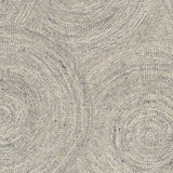 Broadloom carpet swatch geometric design in light grey