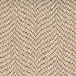 Broadloom carpet with herringbone pattern in taupe. 