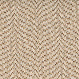 Broadloom carpet with herringbone pattern in taupe. 