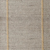 Broadloom carpet swatch in a stripe pattern in a yellow grey design