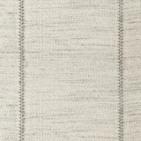 Broadloom carpet swatch in a stripe pattern in a white design