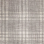 Broadloom carpet swatch in a plaid pattern in a light grey design