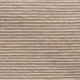 Broadloom in textural stripe in taupe. 