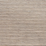Broadloom in textural stripe in cream and grey. 