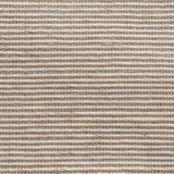 Broadloom in textural stripe in cream and grey. 