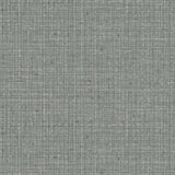 Detail of fabric in a textured tweed pattern in shades of blue-gray.