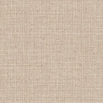Detail of wallpaper in a textured tweed pattern in shades of tan.