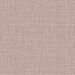 Detail of wallpaper in a textured tweed pattern in shades of purple.