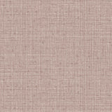 Detail of wallpaper in a textured tweed pattern in shades of purple.