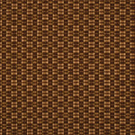 Solid flatweave runner in brown and mustard