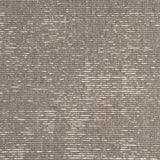 Broadloom carpet with ribbed stripe in brown. 