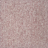 Handwoven rug in blush.