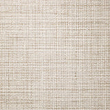Broadloom carpet swatch in a textured pattern white color