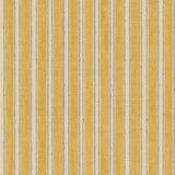Striped wallpaper in yellow and white. 