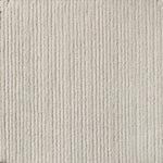 Broadloom carpet swatch in a stripe pattern in a white design