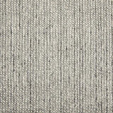 Broadloom carpet swatch in a textured pattern in a dark grey design