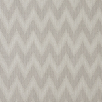 Broadloom carpet in a zig zag stripe in ecru.