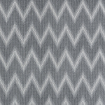 Broadloom carpet in a zig zag stripe in slate grey.