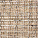 Broadloom carpet swatch in a textured pattern in a tan black design