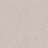 Detail of wallpaper in a small-scale dot and dash pattern in white and gray on a cream field.